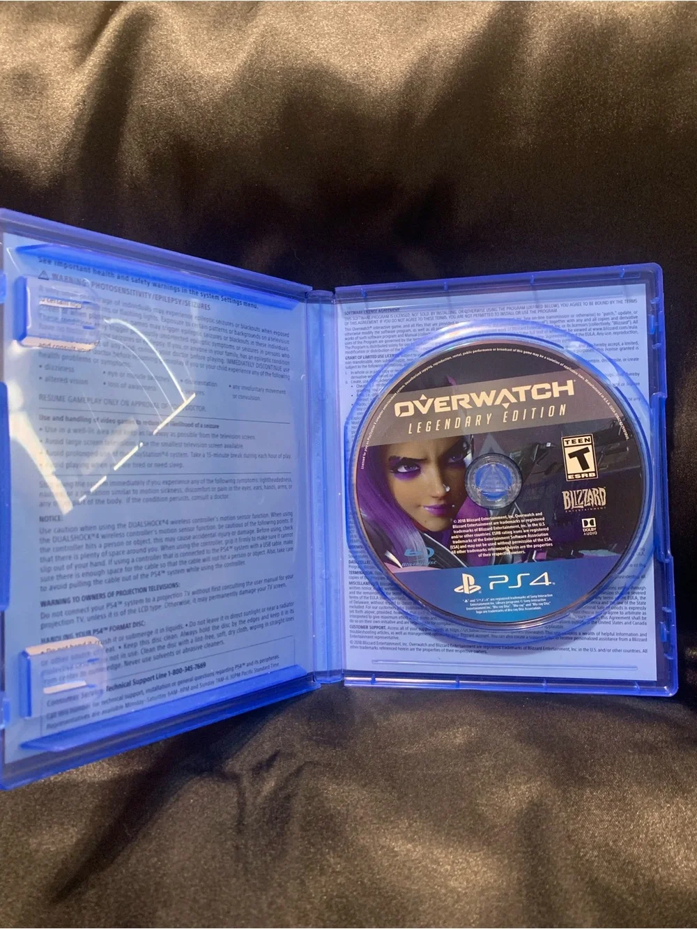 OVERWATCH Legendary Edition PS4 Video Game Rated T EUC